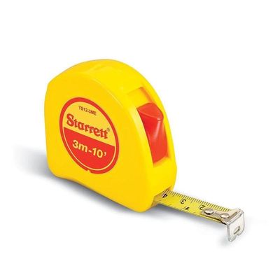 Kit 02 Trenas De Bolso Starrett 3m Sts12-3me – Resistente, Precisa E Com Trava Profissional único