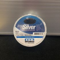 Fita Adesiva Reforçada Silver Tape Prata 48mmx25m Tekbond