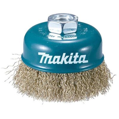 Escova De Aço Tipo Copo 100mm Fio Ondulado Makita D-55376