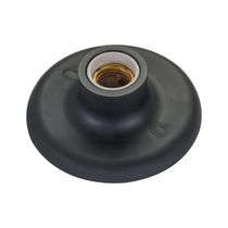Plafonier Soquete De Porcelana E27 Demi 6162 Preto