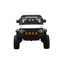 Jipe Elétrico Infantil Bang Toys N6 Com Controle Remoto Branco 12v