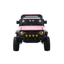 Jipe Elétrico Infantil Bang Toys N6 Com Controle Remoto Rosa 12v