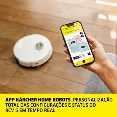 Robô Aspirador De Pó Kärcher RCV 5 - Bivolt