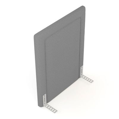 Cabeceira Cama Box Solteiro Alba 90cm Com Frame Linho Cinza - Abmaza