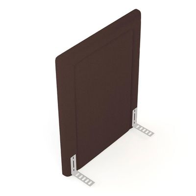 Cabeceira Cama Box Solteiro Alba 90cm Com Frame Bouclé Marrom - Abmaza