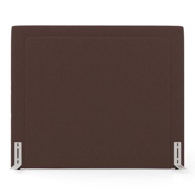 Cabeceira Cama Box King Size Alba 195cm Com Frame Bouclé Marrom - Abmaza