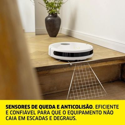 Robô Aspirador De Pó Kärcher RCV 2 Com Navegação E Controle Remoto – Bivolt