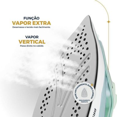 Ferro de Passar a Vapor Super Carbon Britânia BFV08 110V