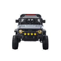 Jipe Elétrico Infantil Bang Toys N6 Com Controle Remoto Cinza 12v