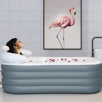 Banheira Ofurô Inflável Adulto Dobrável 120l Com Bomba Elétrica Bivolt Vg Plus Cinza