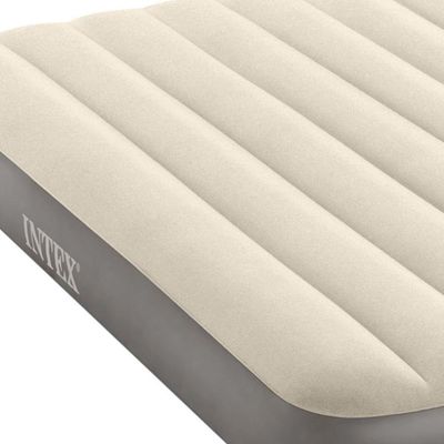 Colchão Casal Inflável Dobrável Dura Beam 191cm Até 272kg Com Reparo Camping E Viagem Intex