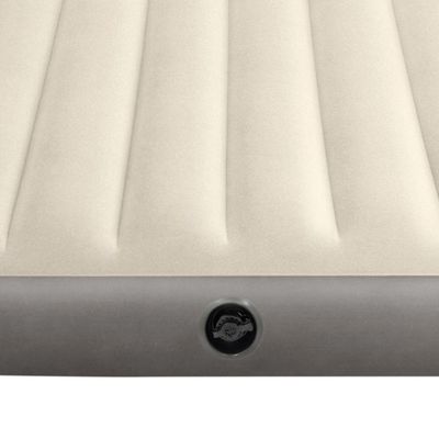 Colchão Casal Inflável Dobrável Dura Beam 191cm Até 272kg Com Reparo Camping E Viagem Intex