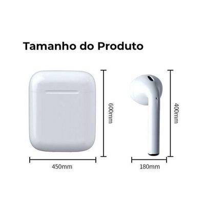 Fone De Ouvido Sem Fio Bluetooth I12 - Case Minnie 2