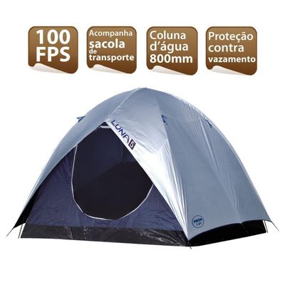 Barraca Iglu Luna 5 Lugares E Colchão Casal Mor