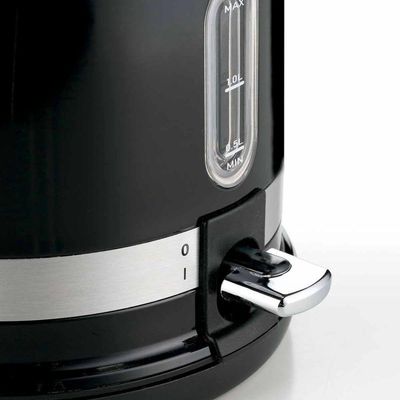 Chaleira Elétrica Ariete Moderna Preta 1,7L 1500W Automática Ferve Água Rápido 220V