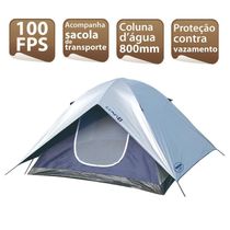 Barraca Luna 4 Pessoas Acampamento Colchão Casal Mor