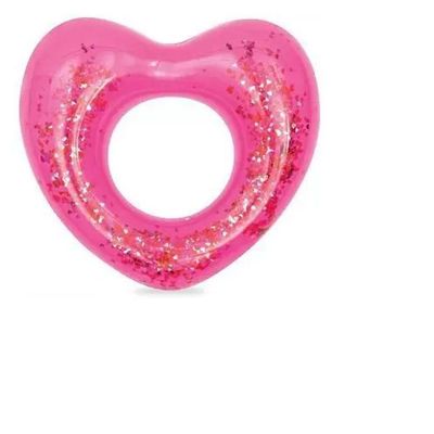 Boia Inflável Coração Glitter