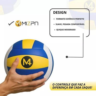 Bola De Volei Mizpa Tamanho Oficial