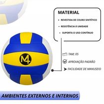 Bola De Volei Mizpa Tamanho Oficial