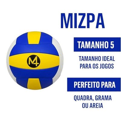 Bola De Volei Mizpa Tamanho Oficial
