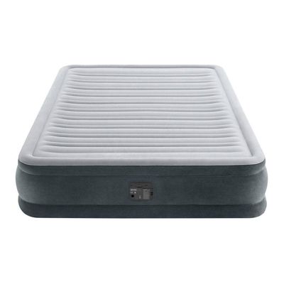 Cama Colchão Inflável Casal Até 272 Kg Dura Beam Com Bomba Elétrica Interna 110v- Intex