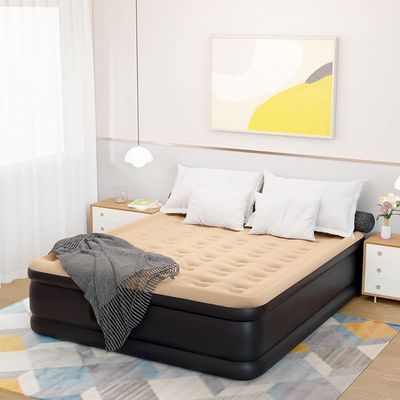 Colchão Inflável Casal Queen Dura Tech Premium Resistente Com Bomba Elétrica Embutida Vg Plus 220v