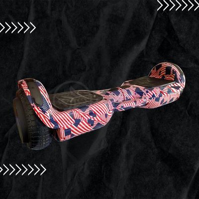 Esporte Skate Elétrico Adesivo America - Usa Nº28
