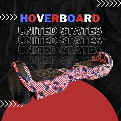 Esporte Skate Elétrico Adesivo America - Usa Nº4