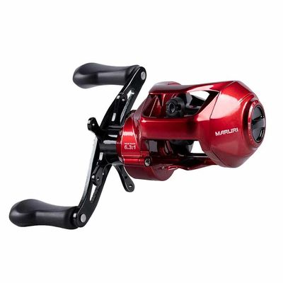 Carretilha Para Pesca Maruri Luke Red 5r Lado Da Manivela Direita