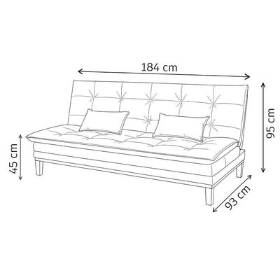 Sofá Cama Reclinável Casal 1,84m Island Suede Verde Premium