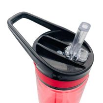 Garrafa Squeeze Aerobic Plástico Com Bico 900ml Academia Vg+ Vermelho