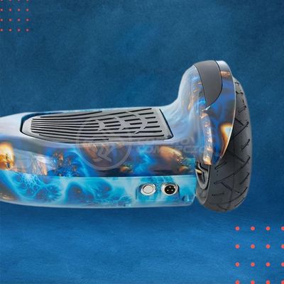 Infantil Skate Elétrico Led Azul Oceano
