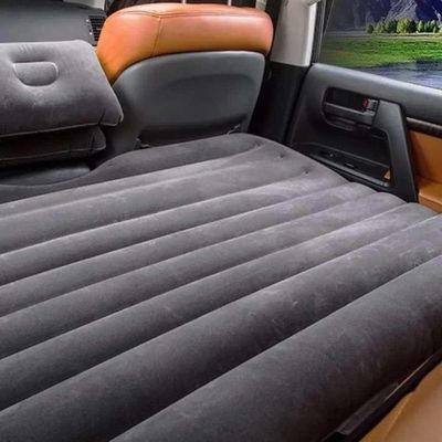 Colchão Cama Inflável Para Carro Com Bomba Elétrica 12v Vg Plus Preto