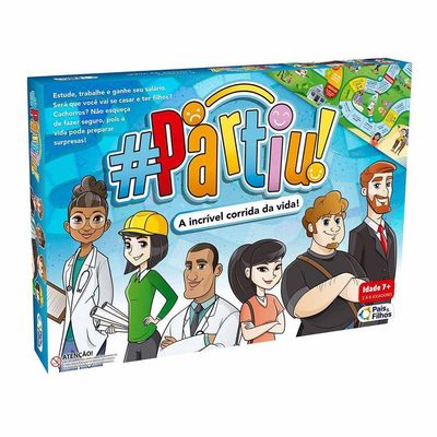 Jogo De Tabuleiro A Incrível Corrida Da Vida - 136 Peças