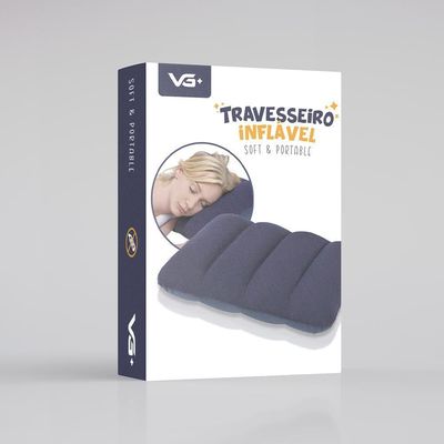 Kit 2 Travesseiros Inflável Beam Comfort Vg Plus