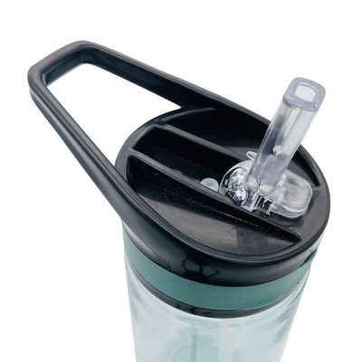 Garrafa Squeeze Aerobic Plástico Com Bico 900ml Academia Vg+ Verde Escuro
