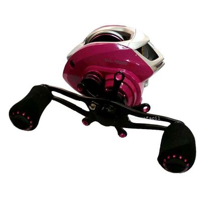 Carretilha Para Pesca Maruri Naja Lady 10r Lado Da Manivela Esquerda