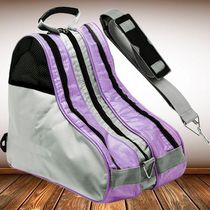 Bolsas Patins Roller Inline 4 Rodas Semi E Roxo