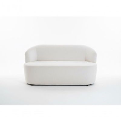 Sofá Orgânico 3 Lugares 160cm Boucle Off White