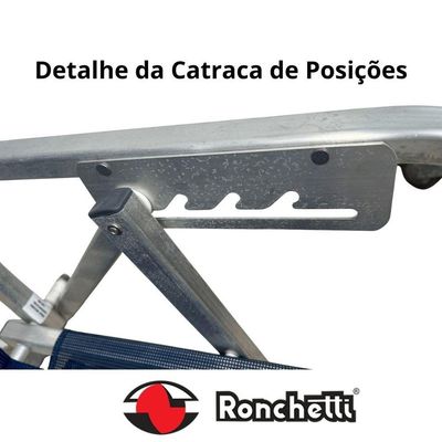 Cadeira De Praia Noronha Oversize 140kg Sanete Ronchetti Cor Rosa