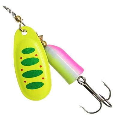 Kit 8 Iscas Artificial Giratória Spinner Colher De Metal 11g
