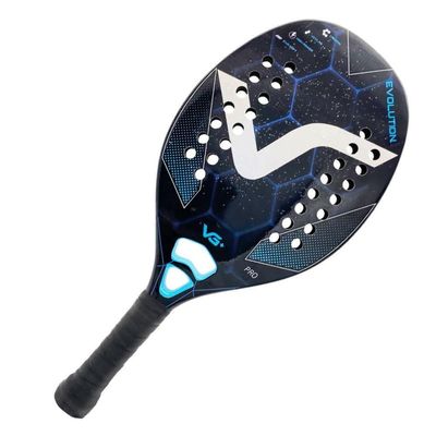 Kit Com Raquete De Beach Tennis Evolution Kevlar Carbon Com 3 Bolas E 1 Bolsa De Vg Plus