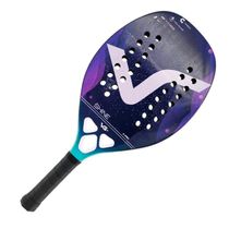 Kit Com Raquete De Beach Tennis Shine 12 K Carbon Com 3 Bolas E Bolsa De Vg Plus