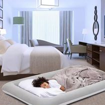 Colchão Inflável Cama Infantil Cool Night Aveludado Com Bomba Manual Vg Plus