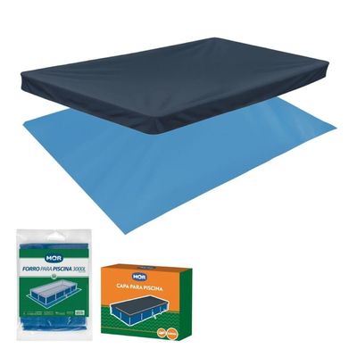 Capa E Forro Para Piscina 3000 Litros Mor
