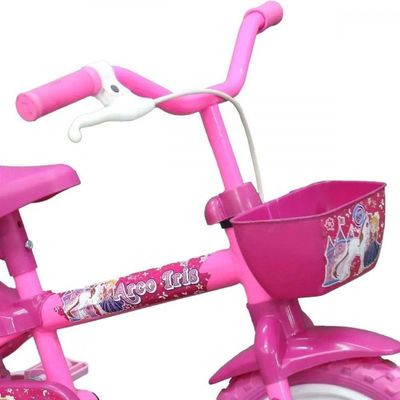 Bicicleta Track Tk3 Aro 12 Infantil Iris Rosa