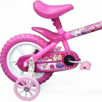 Bicicleta Track Tk3 Aro 12 Infantil Iris Rosa