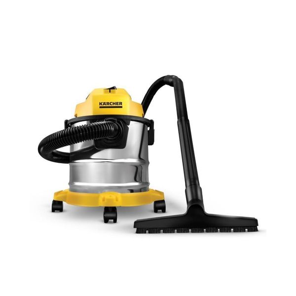 Aspirador de Pó e Água Kärcher WDL 1s 1700W 12L - 3 em 1 com Função Soprador e Filtro HEPA - 110V