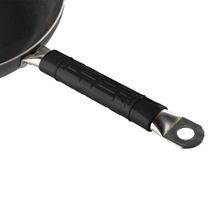 Luva De Silicone 17,5cm Preta Para Cabo De