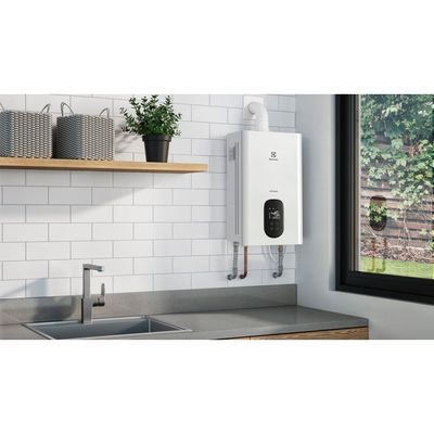 Aquecedor de Água a Gás Electrolux Exaustão Forçada 22L GN Digital Experience com CO Sensor (H22BN) Bivolt